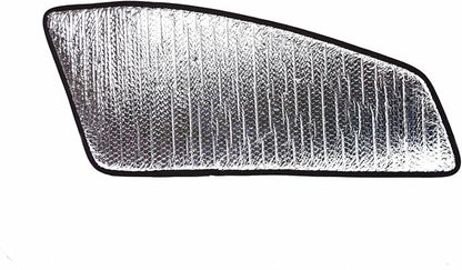Set of 2 Custom Fit Automotive Reflective Front Seat Side Window Sunshade for 2015 2016 2017 2018 2019 Ford F150 F-150 by AutofitPro