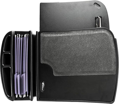 AutoExec GripMaster Car Desk for Your Vehicle Workstation and Mobile Office, Black with 400 watt Power Inverter | Vehicle Workstation, Mobile Office, 400 Watt Power Inverter - Image 4