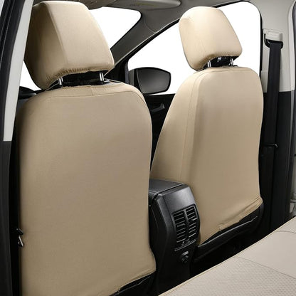 Flying Banner Car Seat Covers Front Seats Rear Bench Polyester car seat Protectors Easy installations Rear Bench Neoprene Split Classic Man Lady Truck - Image 3