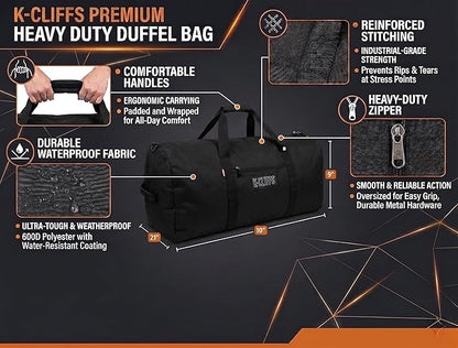 Heavy Duty Cargo Duffel Large Sport Gear Drum Set Equipment Hardware Travel Bag Rooftop Rack Bag - Image 5