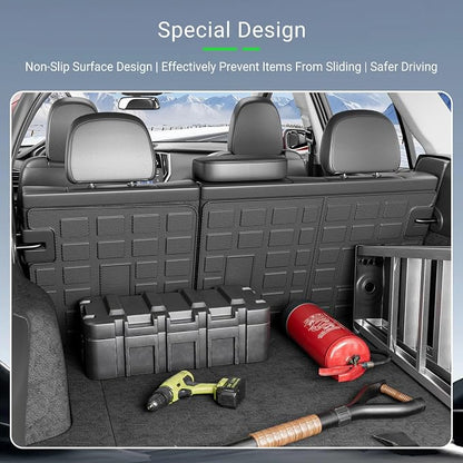 xipoqix Backrest Mats Compatible with 2020-2025 Subaru Outback | Back Seat Protector Cargo Mat TPE All Weather Replacement for 2020-2025 Subaru Outback Accessories (Backrest Mats) - Image 4