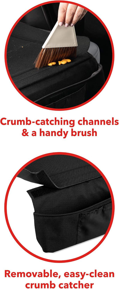 Skip Hop Clean Child Car Seat Protector, Universal Baby Carseat Cover with Clean Sweep Crumb Catcher - Image 4