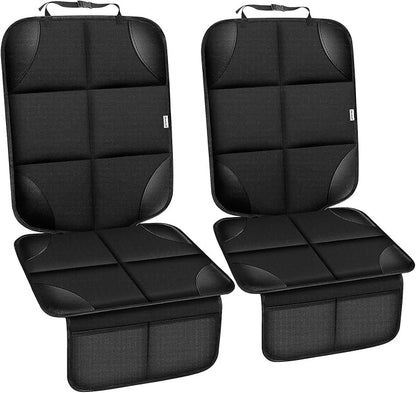 Meolsaek Car Seat Protector for Child Car Seat，Non-Slip Backing No Imprints | Durable Car Seat Mat 600D Fabric, Waterproof Car Seat Cover with Thick Pad by Meolsaek
