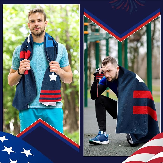 Hahafelt 2 Pack Car Seat Towel Covers Athletic Running Towel Performance Microfiber Post Workout Sweat Washable Cover Non Slip for Seat Outdoor Sport (USA) - Image 6