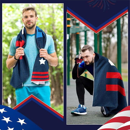 Hahafelt 2 Pack Car Seat Towel Covers Athletic Running Towel Performance Microfiber Post Workout Sweat Washable Cover Non Slip for Seat Outdoor Sport (USA) - Image 6