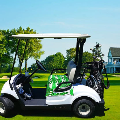 ENYORSE Golf Cart Seat Covers, Tropical Floral Seat Towel Blanket, Soft Breathable Microfiber, Keeps Seats Cool & Comfortable, 51”x31”, Fits 2 & 4 Passenger EZGO, Yamaha,Club Car Carts - Image 5