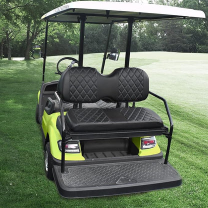 NOKINS Golf Cart Rear Seat Covers for ICON i40, Star EV & Advanced EV | Diamond Pattern；UV Resistant；All-Weather Protection - Image 2