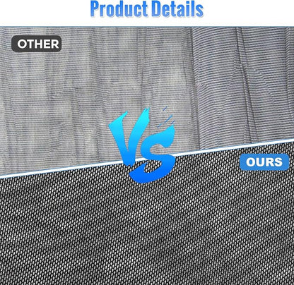 Car Window Screen Sun Shades Compatible with Toyota RAV4 2019-2025 | 2-in-1 Car Window Screen & Sun Shades Cover, Breathable Mesh Sunshade Privacy Protector for Camping, Sleeping & Rest - Image 9