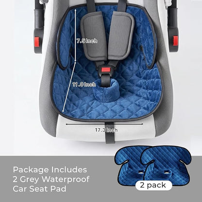 2 Pack Waterproof Piddle Pads Carseat Potty Training Car Seat Protector Waterproof Car Seat Liner Cover to Prevent Pee - Image 5