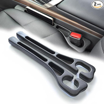 2 pack No Drop Car Seat Gap Filler Guard, Catcher Blocker Between Consoles | Fill the Gap between Seat and Console Leather Car Crevice Inbetween Blocker Plug Space Pad b00byh6c1e-A0 by Wuzno