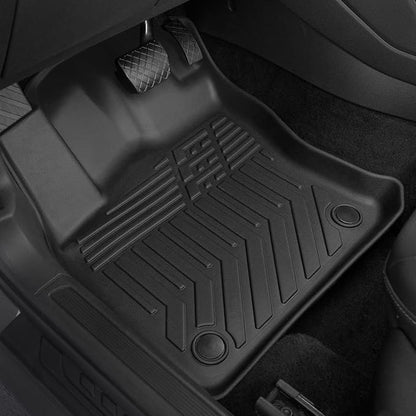 Floor Mats for 2022-2026 Volkswagen Taos FWD Accessories | Full-Coverage Mats Set with Cargo Liner & Backrest Mat, Odorless & Durable, All-Weather Protection, 3D Laser Fit, Quick Setup - Image 2