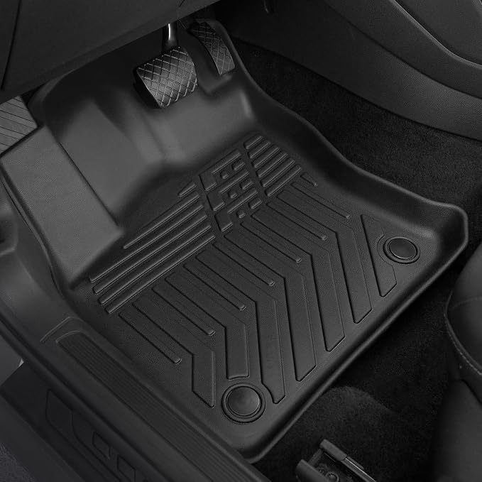 Floor Mats for 2022-2026 Volkswagen Taos AWD Accessories | Full-Coverage Mats Set with Cargo Liner & Backrest Mat, Odorless & Durable, All-Weather Protection, 3D Laser Fit, Quick Setup - Image 2