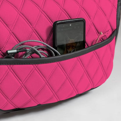 FH Group Car Seat Cushion – Neosupreme Single Front Seat Cover with Front Pockets, Airbag Compatible, Universal Fit Car Seat Cushion for Driver or Passenger Seat, SUV, Truck, Sedan & Van – Pink - Image 7