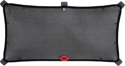 Munchkin Brica Magnetic Stretch-to-Fit Car Window Shades, Black, 1 Pack by Munchkin