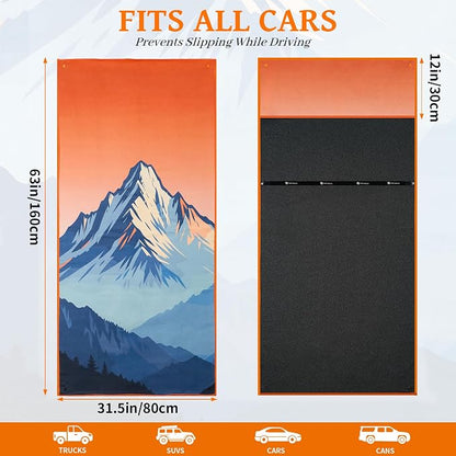 Car Seat Cover Towel for Front Seats Non-Slip with Headrest Pocket & Strap | Universal Fit for Cars Truck SUV|Car Seat Hoodie & Phocho Perfect After Gym Workout, Beach,Yoga and Running|Anti-dog Scratch - Image 4