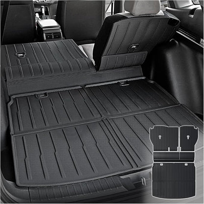 Cargo Mat for Honda CRV 2023-2026 Hybrid & Gas Accessories | Cargo Liner & Rear Seat Back Protector for CR-V, All Weather TPE, Non Slip & Odorless & Scratch Proof, Quick Clean by JOULARISE