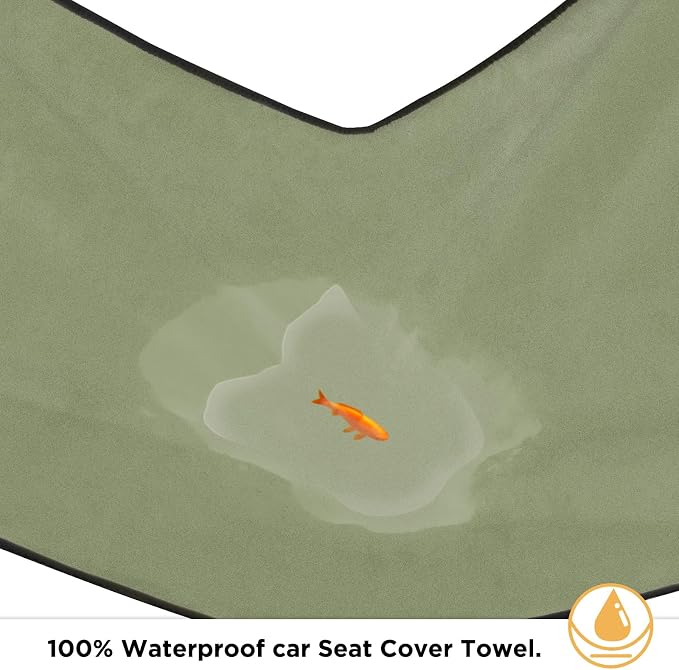 Waterproof Car Seat Cover Towel | Sweat-proof, Universal Fit for SUV & Truck, For Gym, Yoga, Pets, Workout, Beach, Microfiber Fabric, Machine Washable - Image 3