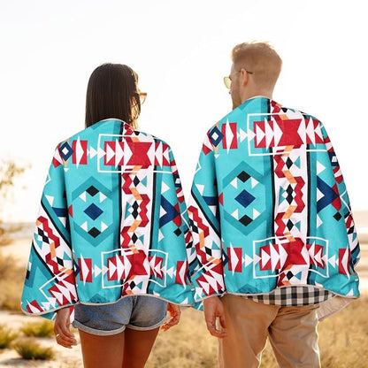 Lonfliness 2PCS Car Seat Cover Towel Non Slip Front Seat Car Seat Towel Athletic Running Towel Washable Seat Cover for Gym Workout Sweat Outdoor Sport Beach Hiking Yoga (Navajo Tribal) - Image 5