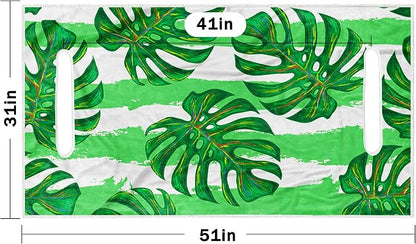 ENYORSE Golf Cart Seat Covers, Tropical Floral Seat Towel Blanket, Soft Breathable Microfiber, Keeps Seats Cool & Comfortable, 51”x31”, Fits 2 & 4 Passenger EZGO, Yamaha,Club Car Carts - Image 6