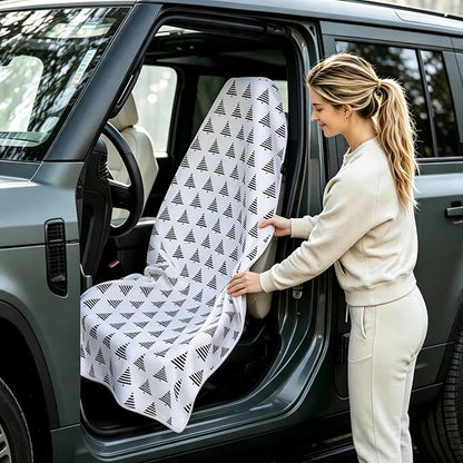 Waterproof Car Seat Cover Towel | Sweat-proof, Universal Fit for SUV & Truck, For Gym, Yoga, Pets, Beach, Non-Slip, Microfiber Fabric, Machine Washable - Image 2
