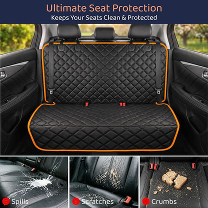 Bench Back Seat Cover for Dogs, Rear Dog Car Seat Covers for SUV & Truck | 100% Waterproof, Easy Install & Clean, Secure Non-Slip Fit, Scratch Protection, Universal Fit, Heavy-Duty Materials - Image 2