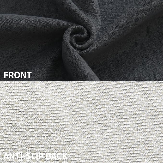 Waterproof Car Seat Cover Universial Fits Car Sweat Towel for Trucks SUV Car Seat Protector Black 2 Pieces - Image 5