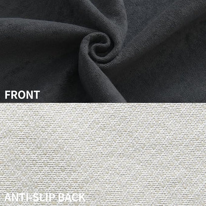 Waterproof Car Seat Cover Universial Fits Car Sweat Towel for Trucks SUV Car Seat Protector Black 2 Pieces - Image 5