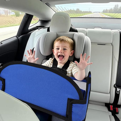 Kids Travel Tray, Toddler Road Trip Essentials With Drawing Kit | Road Trip Essentials Accessories Lap Tray with iPad Holder Stand & Dry Erase Board as Travel Gifts for Kid,2PC - Image 3