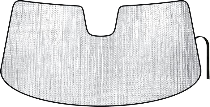 Front Windshield Sunshade Custom Fit for 2009-2014 Ford F-150 F150 Truck | Pickup - All Cabs | UV Reflector Sun Protector Privacy Multi-Layer Insulated Blockout Accessories [Made in USA] by YelloProAutomotive