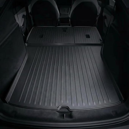All Weather Cargo Liners for New 2025 2026 Tesla Model Y Juniper Trunk Mat with Front and Rear Frunk Trunk Tray Mats Protector Anti-Slip TPE Accessories (3PCS) | Not fit Standard & YL, (3PCS) Front & Rear Frunk Trunk Tray Mats Protector Anti-Slip Cargo... - Image 4