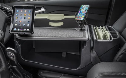 AutoExec AE-FMEF-PI-PM-TAB-GT Efficiency FileMaster Car Desk for Your Vehicle Workstation and Mobile Office, with 400 watt Power Inverter, Phone Mount and Tablet Mount | Vehicle Workstation and Mobile Office, 400 Watt Power Inverter, Phone Mount, Table... - Image 2