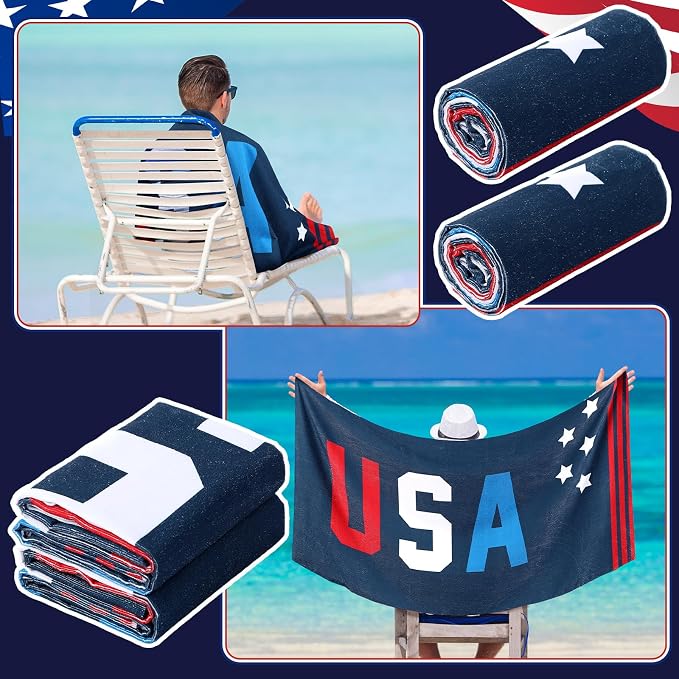 Hahafelt 2 Pack Car Seat Towel Covers Athletic Running Towel Performance Microfiber Post Workout Sweat Washable Cover Non Slip for Seat Outdoor Sport (USA) - Image 3