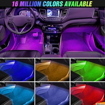 Nilight RGB LED Car Interior Stripe Light with APP Control Multicolor Music Sync Mode Waterproof Car Under-Glow Lighting Lamp Kits Universal Cars Truck ATV UTV - Image 7