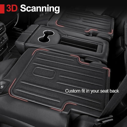 Kick Mats Backrest Mats for Honda Pilot 2026 2023-2025 | (for Acura MDX 2022-2026), All Weather 2nd Row Seat Back Cover Protection Replacement, Odorless TPE Material, Easy to Clean - Image 3