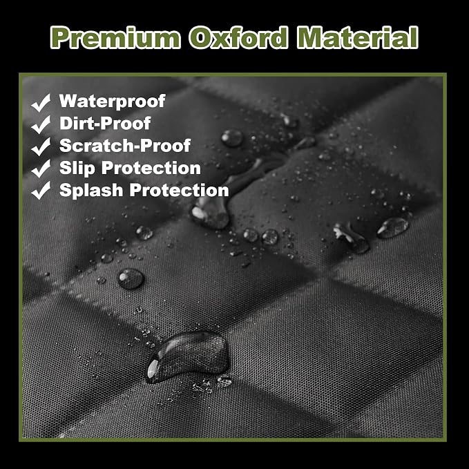 2 Packs Car Front Seat Cover for Dogs, Waterproof Pet Car Seat Protector, Nonslip Scratch-Proof Dog Seat Cover for Cars, Trucks & SUVs - Image 7