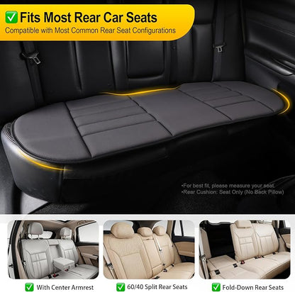 kingphenix 5-Piece Car Seat Cushion Set with Back Support | Memory Foam Car Cushion for Long Driving, Truck, Office Chair, Tailbone and Lower Back Support - Image 4