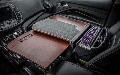 AutoExec AE-GMCD-21M GripMaster Car Desk for Your Vehicle Workstation and Mobile Office, Mahogany - Image 6