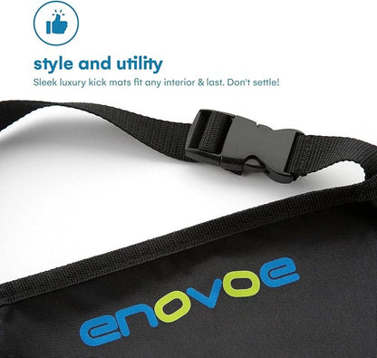 Enovoe Kick Mats Back Seat Protector for Kids - 2 Pack - Premium Quality Car Seat Back Cover Offers Waterproof Protection of Your Upholstery from Mud and Scratches - Backseats Kick Protector for Child - Image 5