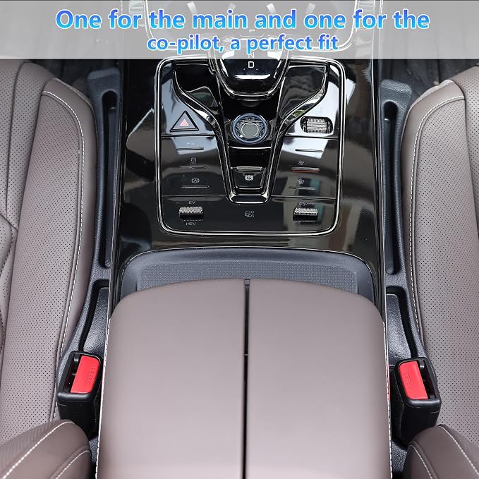【Compatible with Nissan Sentra】 Car Seat Gap Filler | No Drop Seat Guard Compatible with Nissan Sentra Accessories Drop Seat Guards for Cars(2Pcs) Car Escape Tool(2Pcs) - Image 5