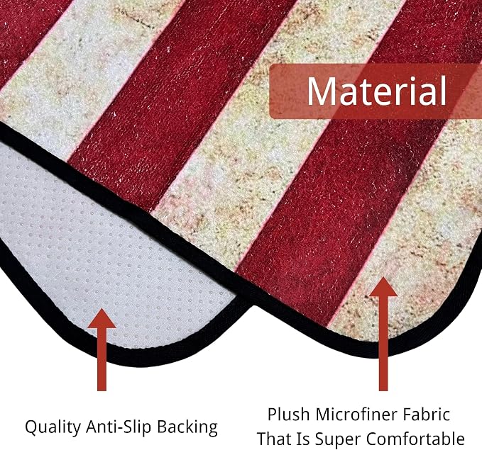 Waterproof Car Seat Cover for Front Seats, Protector for Cars SUVs Trucks, Sweat Towel Seat Covers Bucket for Gym,Workout,Beach,Hiking,Running (American Flag Red, 1PC) - Image 4