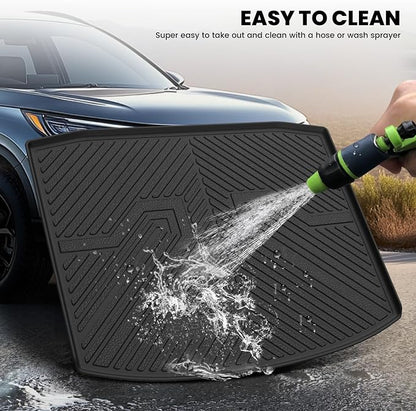 LASFIT Cargo Mat for Honda CR-V 2017-2022 (Only Gasoline) | Custom Fit Trunk Mat, All Weather TPE, Kid & Pet Friendly, Easy Clean for Family Use (Tray in Lower Position) - Image 8