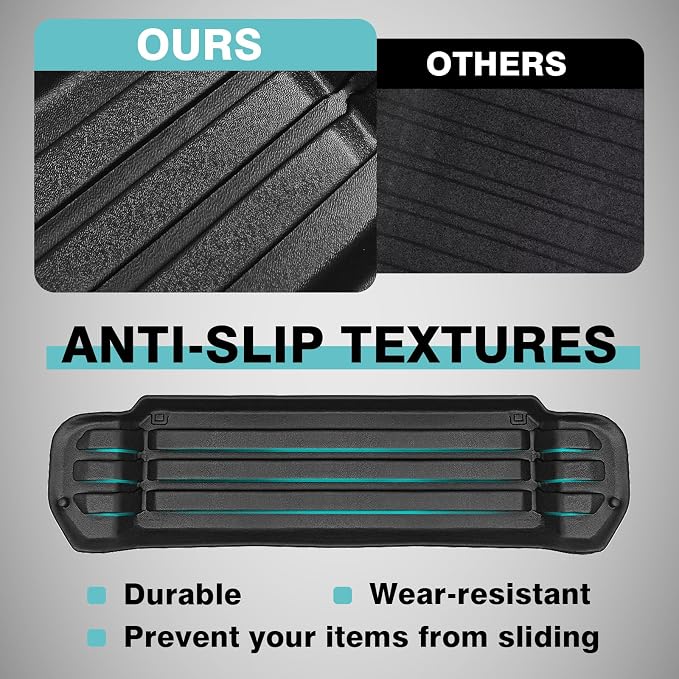 BestEvMod Vehicle Mat Cargo Liner Compatible with Mach-E 2024 Accessories All-Weather Front Trunk Frunk Rubber Cargo Liner (Frunk Mat 2024) - Image 5