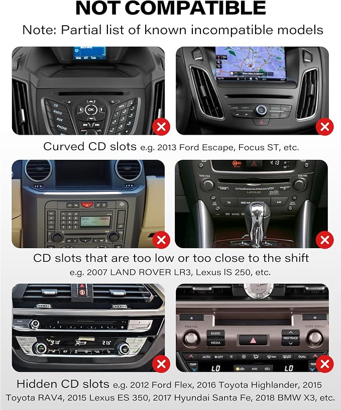 for MagSafe CD Phone Holder for Car, Foldable Longarm CD Phone Mount | 17 N54 Magnets Secure Hold, 360° Rotation, Hollow Socket Fits iPhone 12-17 Series, MagSafe Cases, Pop Grip & Ring Holders - Image 2