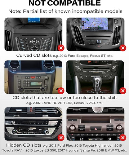 for MagSafe CD Phone Holder for Car, Foldable Longarm CD Phone Mount | 17 N54 Magnets Secure Hold, 360° Rotation, Hollow Socket Fits iPhone 12-17 Series, MagSafe Cases, Pop Grip & Ring Holders - Image 2