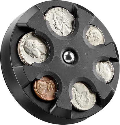 JOYTUTUS Coin Holder, Portable Coin Change Organizer, Universal Coin Storage Coin Holder for Car, Wallets, Pockets by JoyTutus