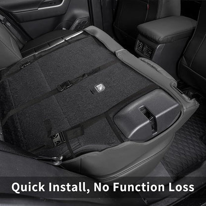 Custom Seat Covers for 2025 Subaru Forester,Rear w/No Armrest,Faux Leather | Full Set Suv Seat Cushion,Easy Installation,Factory Look,Waterproof Car Seat Protector (Black) - Image 9
