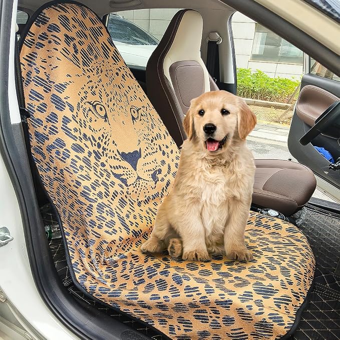 Waterproof Sweating Car Seat Cover for Post Gym Workout, Running, Swimming, Beach and Hiking, Universal Fit Non-Slip Bucket Seat Protector for Cars SUV Trucks, Machine Washable (Jaguar) - Image 5