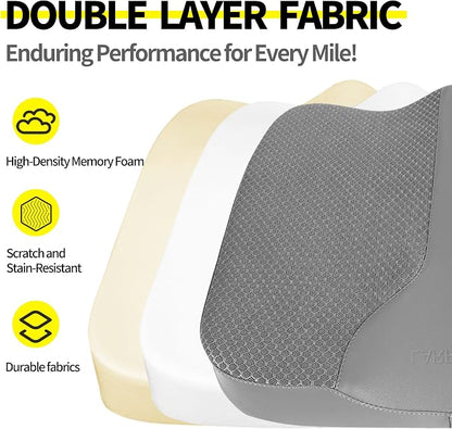 Car Seat Cushion, Comfort Memory Foam Seat Cushion for Driving - Image 2