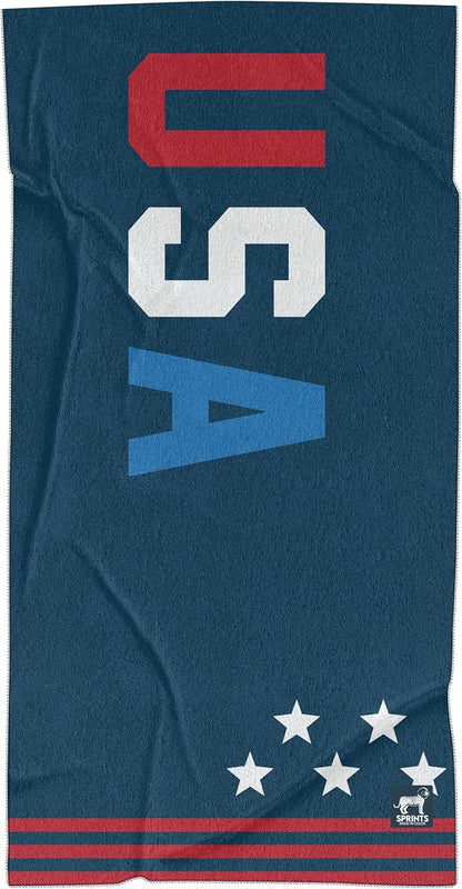 Sprints Athletic Running Towel, Full-Sized, Car Seat Cover - Performance Microfiber (USA) - Image 5