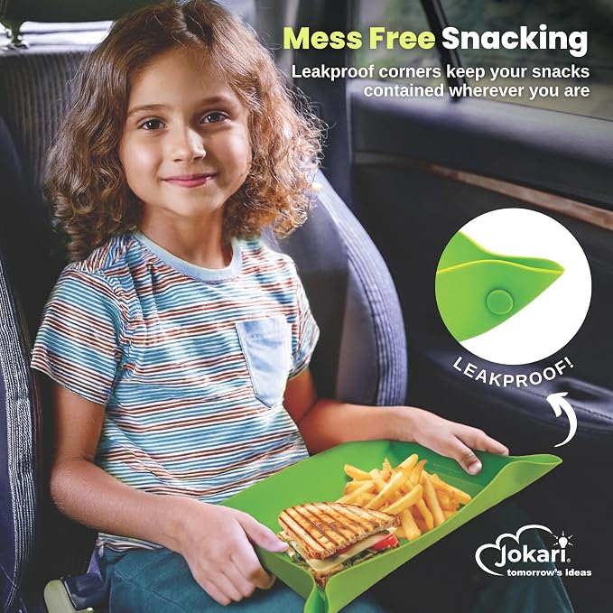 Jokari Portable Silicone Snack Holder - Foldable (Pack of 2) - Image 2